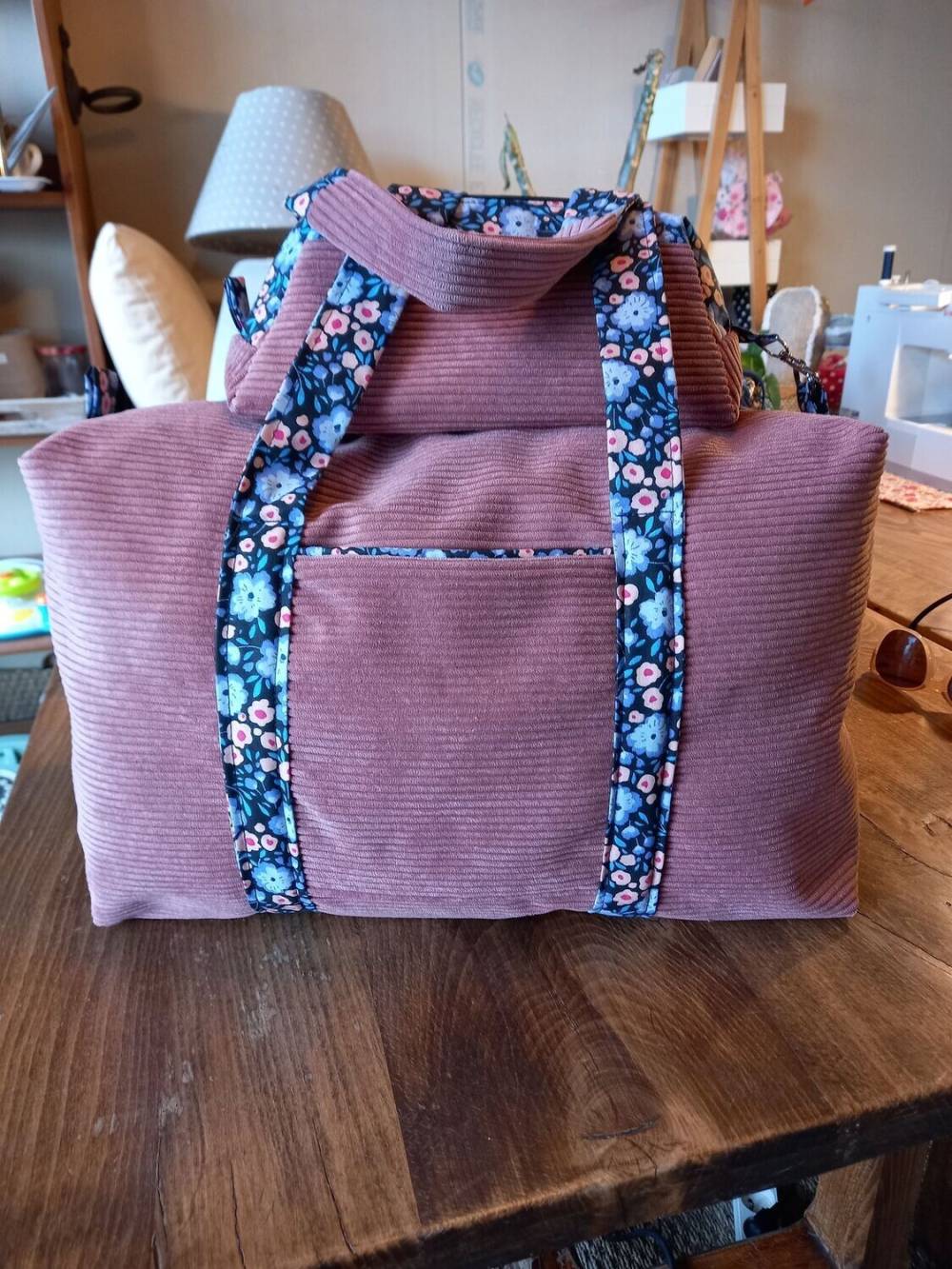 Weekend avec trousse de toilette sur commande